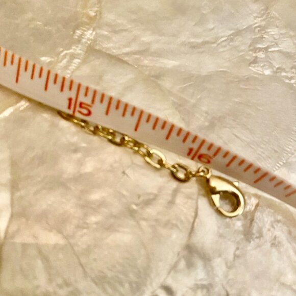 Gold Tone and Pearl Multi Strand 1928 Necklace - Picture 10 of 11